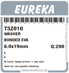T3Z010 - Bonded Washer EVA -T3Z010_Label_T